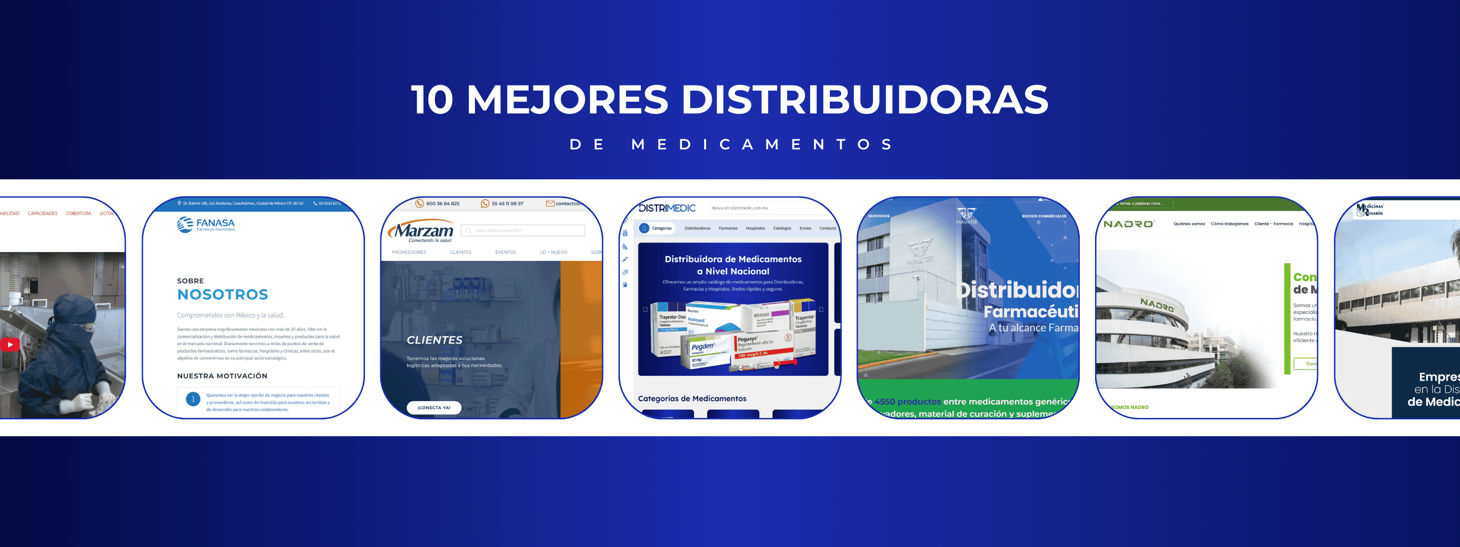 10 Mejores Distribuidoras de Medicamentos en México