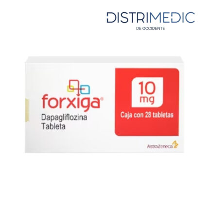 Dapagliflozina, 10 mg, 28 Tabletas, AstraZeneca-Distrimedic de Occidente