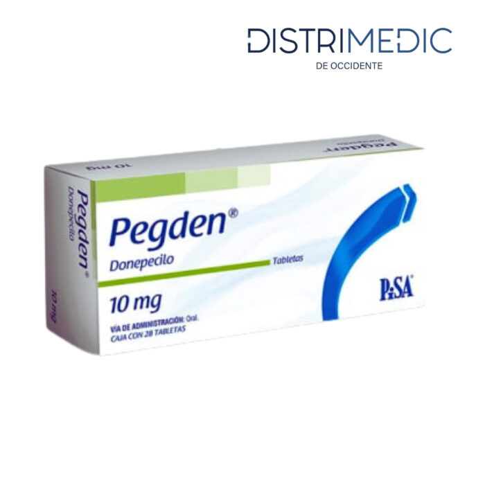 Donepecilo, 10 mg, 28 Tabletas, Pisa-Distrimedic de Occidente