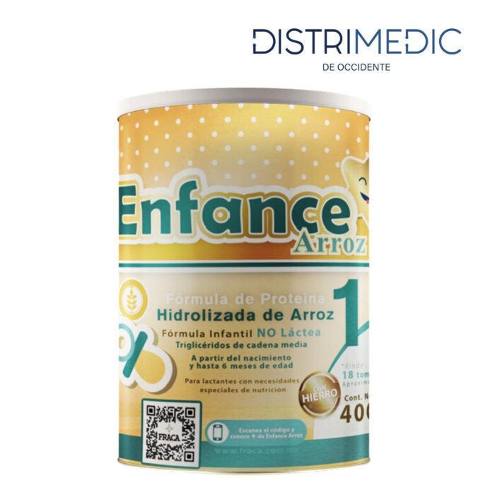 Fórmula Enfance Arroz 1, 400 gr, Fraca-Distrimedic de Occidente