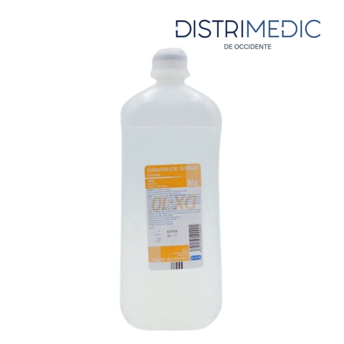 Glucosa Solución Inyectable, 10%, 1000 ml, Pisa-Distrimedic de Occidente