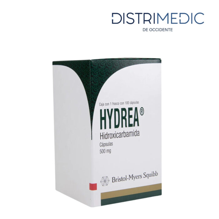 Hidroxicarbamida, 500 mg, 100 Cápsulas, Bristol-Distrimedic de Occidente