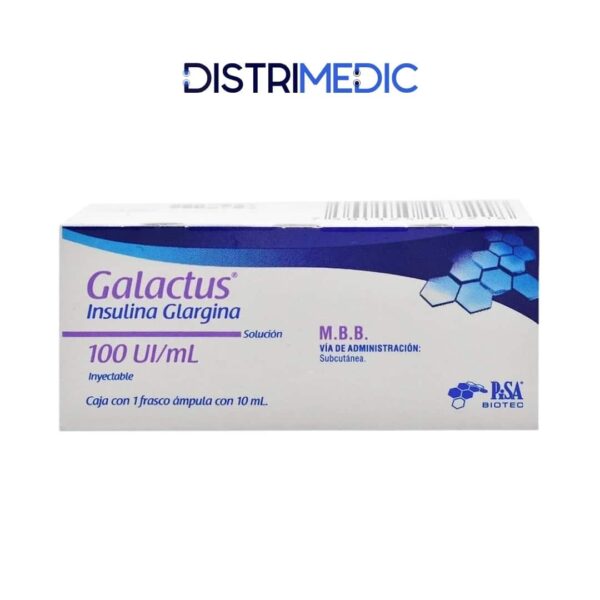 Insulina Glargina, 100 UI, 10 ml, 1 Pieza, Pisa
