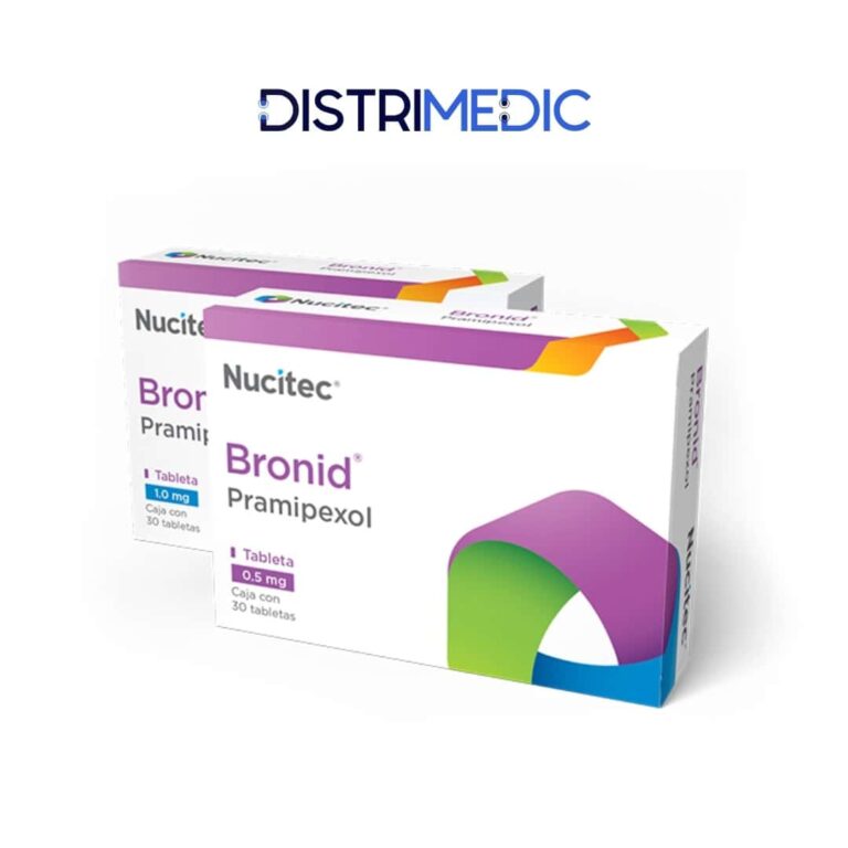 Pramipexol, 0.5 mg, 30 Tabletas, Nucitec