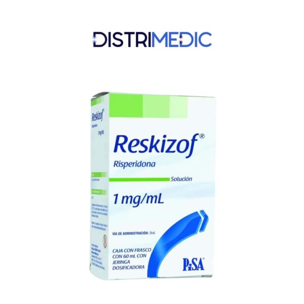 Risperidona Oral, 1 mg, 60 ml, 1 Pieza, Pisa