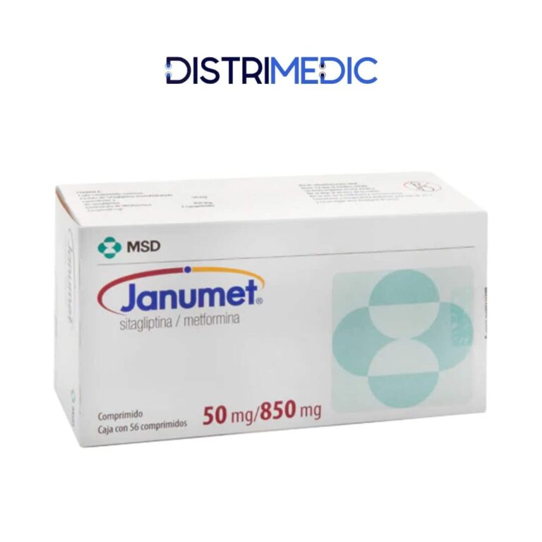 Sitagliptina - Metformina, 50 mg, 850 mg, 50 Comprimidos, Msd