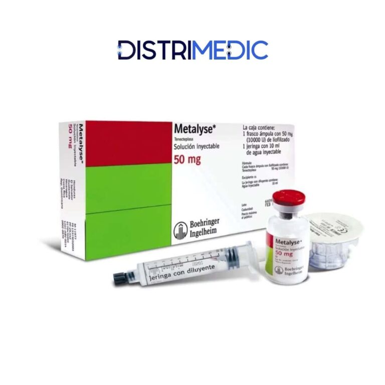 Tenecteplasa Solución Inyectable, 10,000 UI, 50 mg, 1 Pieza, Boehringer